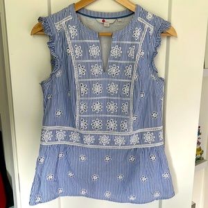Boden embroidered top